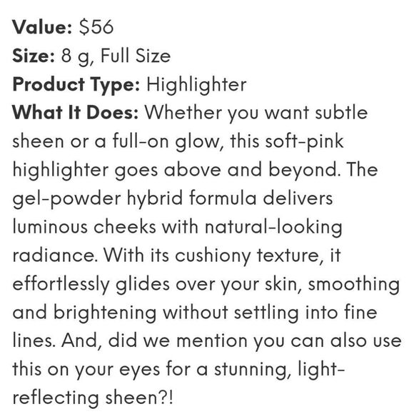 Bobbi Brown Highlighting powder in pink glow NEW msrp $56 - Picture 3 of 16